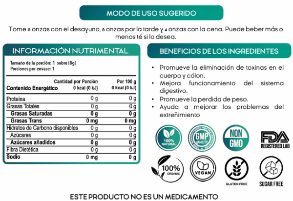 DTX Tea - Desintoxicación y Energía Natural | Plennia - Image 3